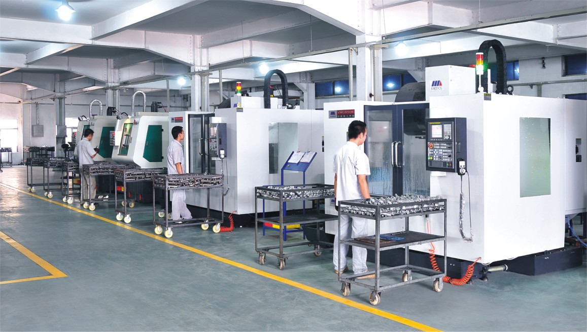 CNC production machine center